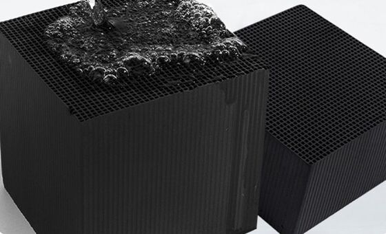 100x100x100mm Honeycomb Activated Carbon for Industrial Air and Water Purification with High Iodine Value